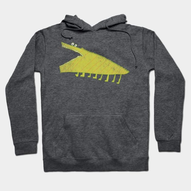 Ben Jammin: the Croco-spider Hoodie by BrownWoodRobot